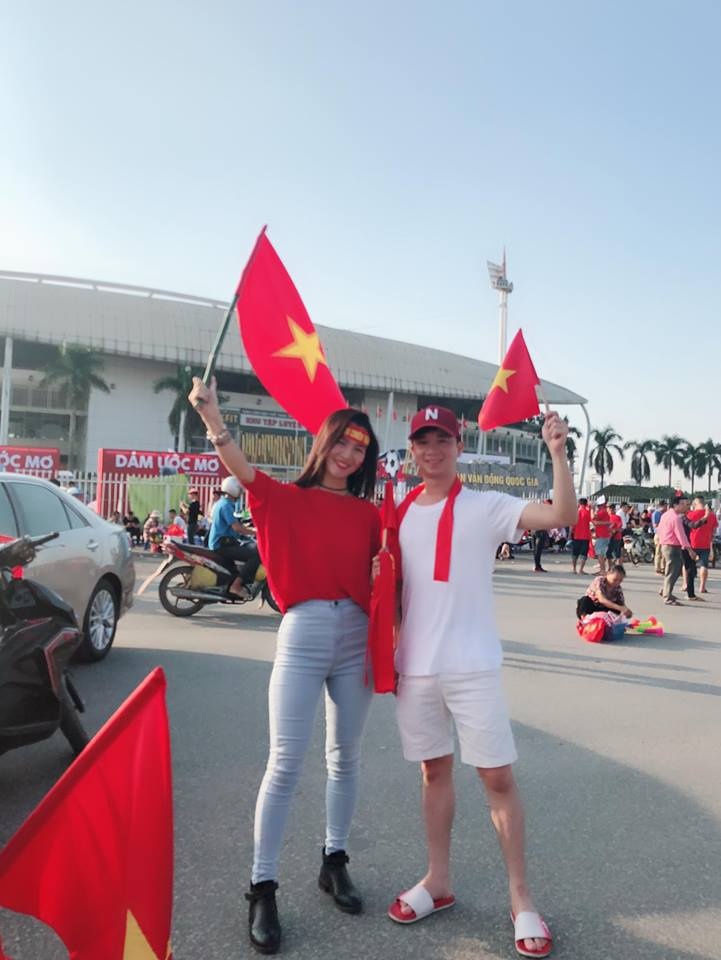 cổ động viên Việt Nam xinh đẹp ảnh 2 co dong vien Viet Nam xinh dep anh 2