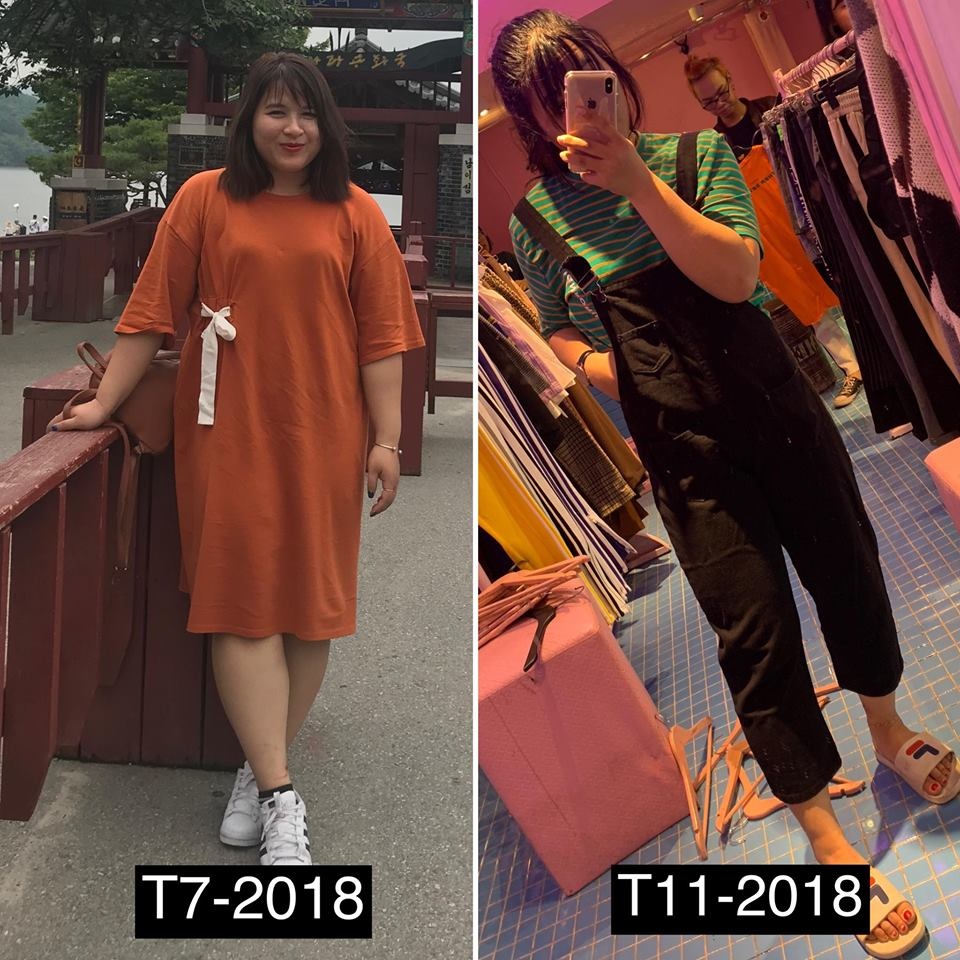 Màn lột xác của cô nàng từng nặng 97 kg ảnh 1 Man lot xac cua co nang tung nang 97 kg anh 1