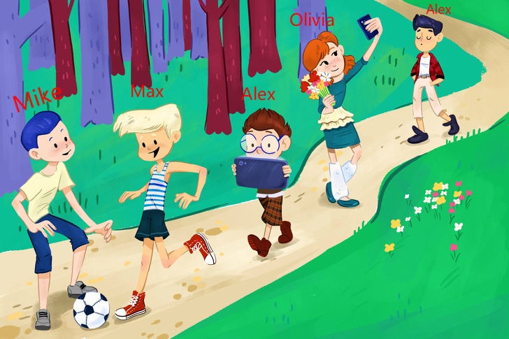 Do ban doan duoc ten cua nhung nguoi trong tranh anh 2