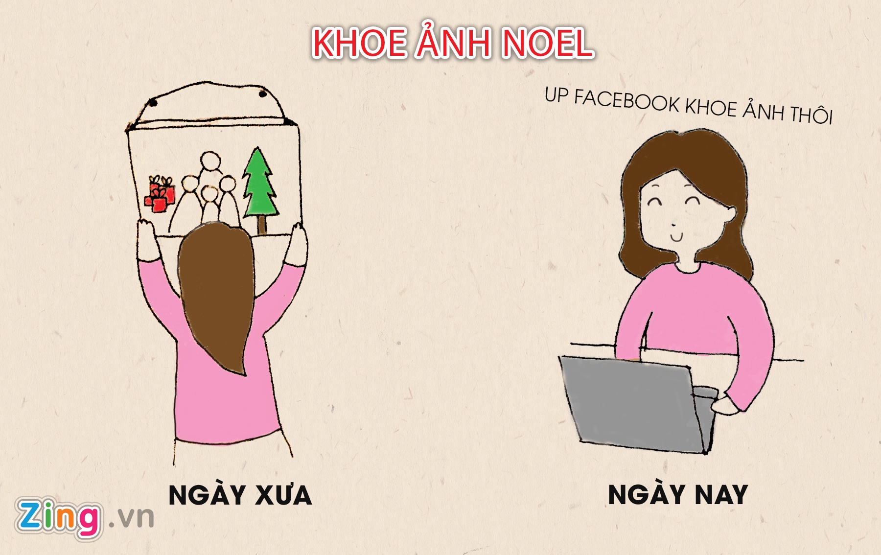 Su khac biet cua Giang Sinh xua va nay anh 2