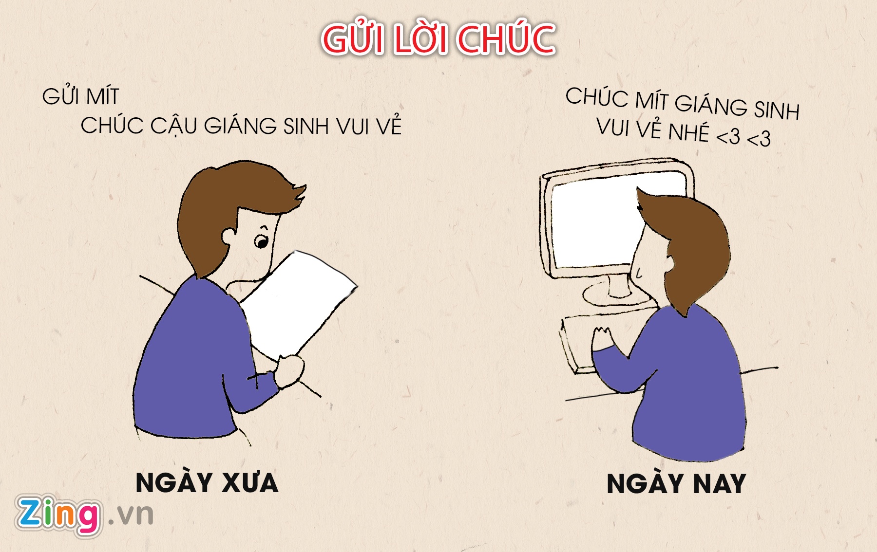 Su khac biet cua Giang Sinh xua va nay anh 3
