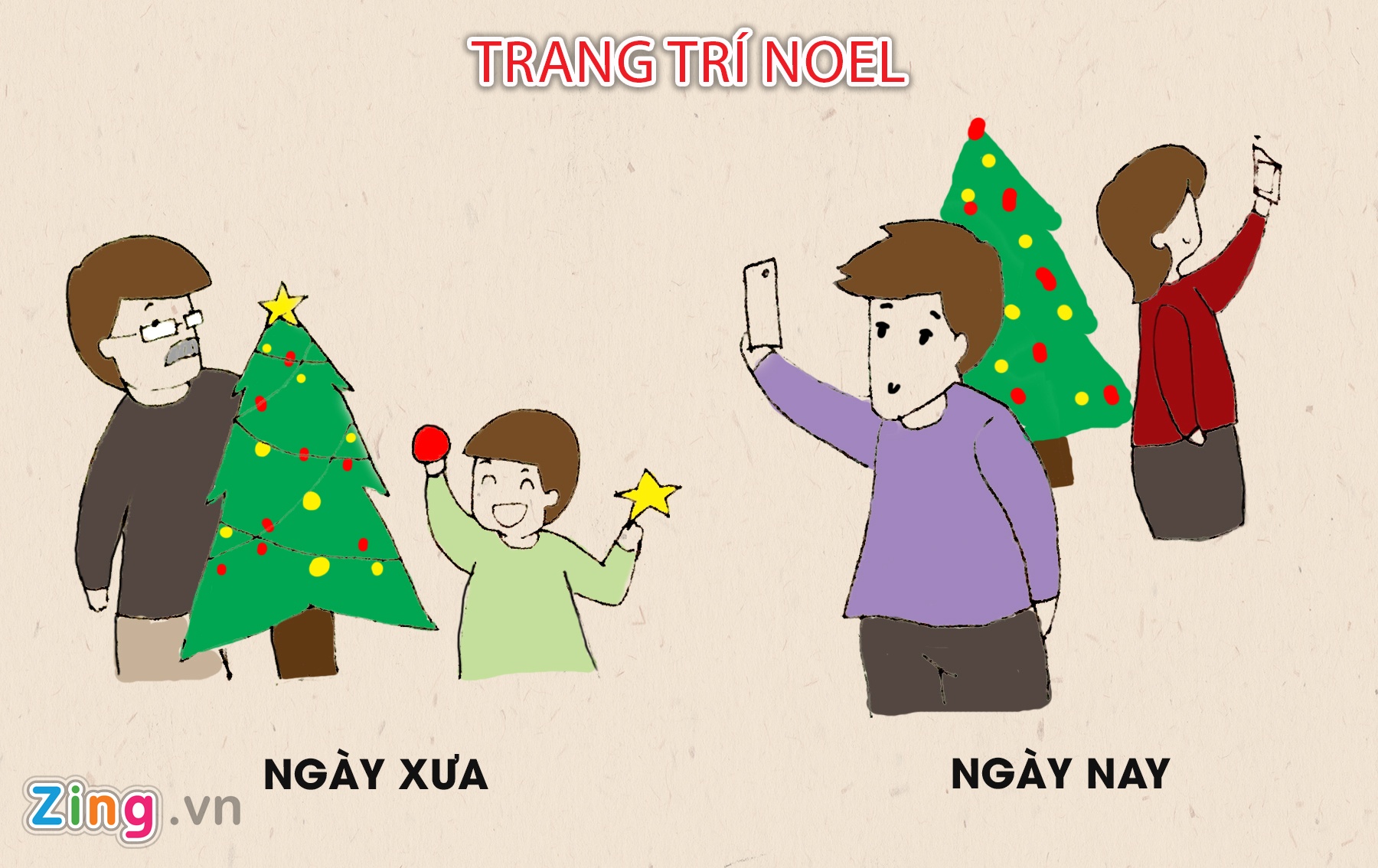 Su khac biet cua Giang Sinh xua va nay anh 7