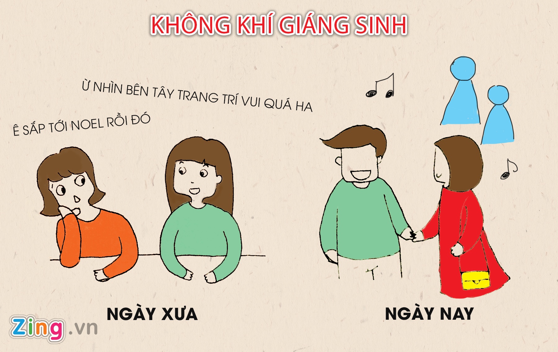 Su khac biet cua Giang Sinh xua va nay anh 9