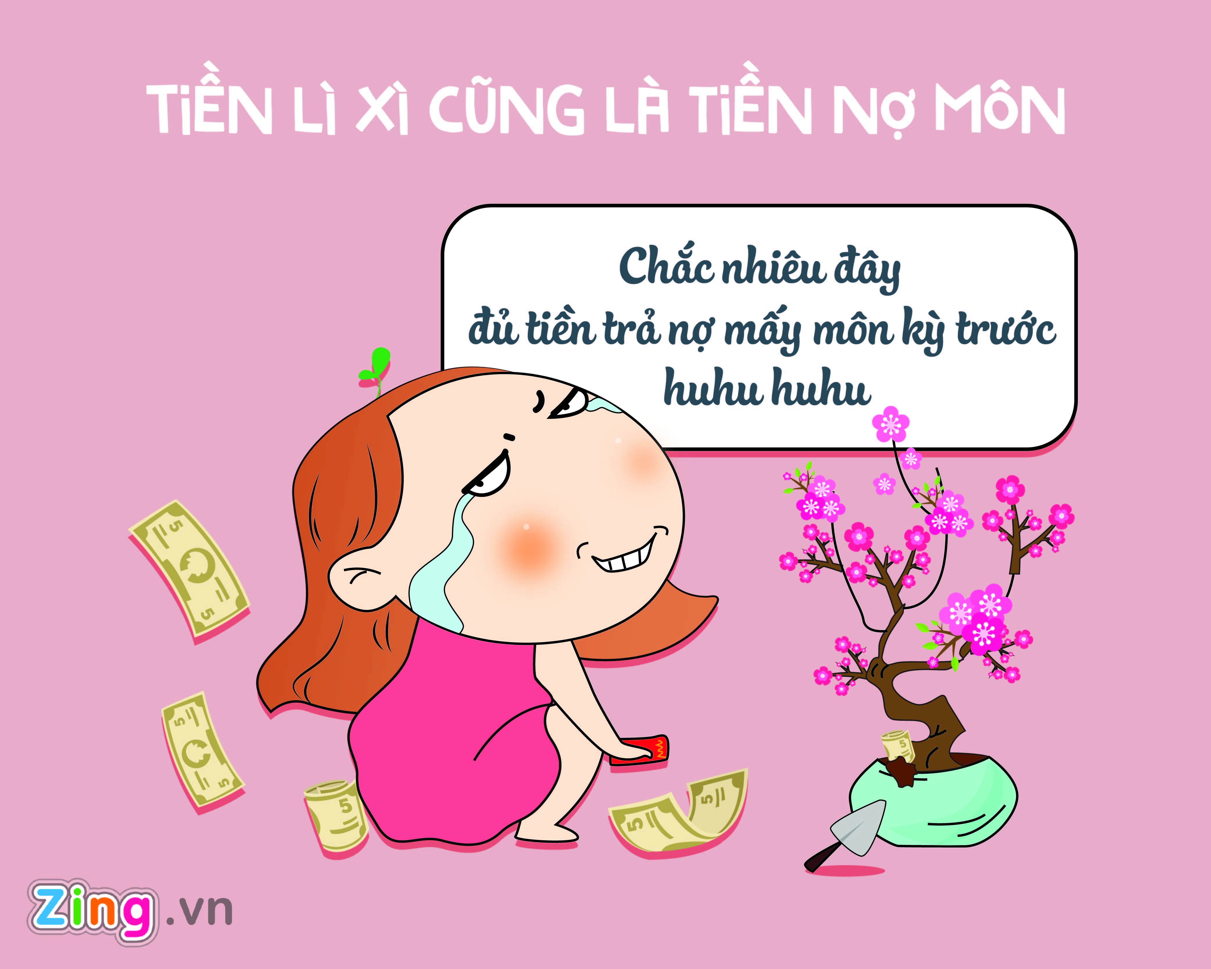 cau chuyen ve li xi ngay Tet anh 2