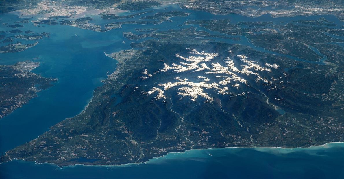 Nhung vuon quoc gia ky vi cua My nhin tu tren cao hinh anh