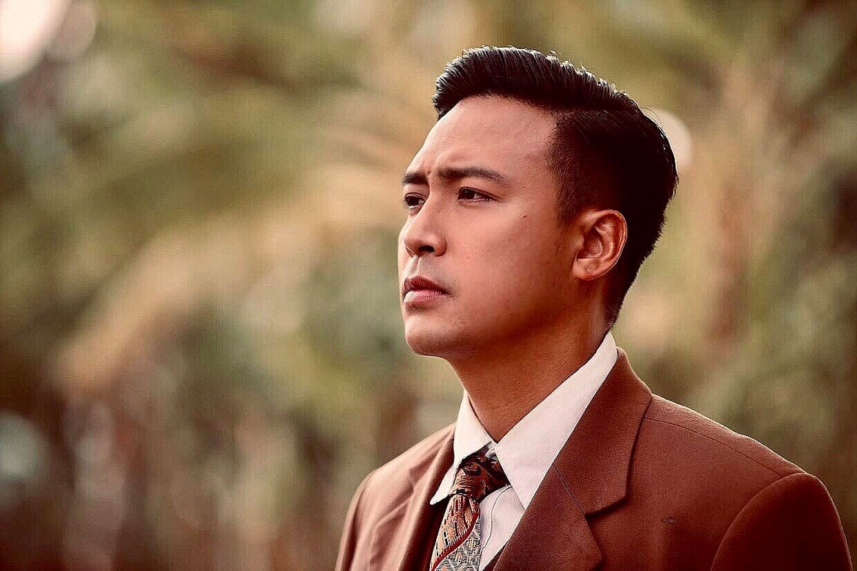 Dien vien Thanh Duy bo quay khi nghe tin vo say thai hinh anh