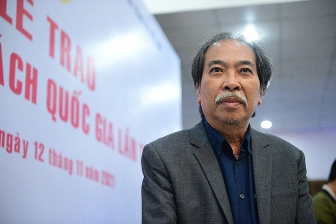 Nha tho Nguyen Quang Thieu: Van hoc la van ban ngoai giao dac biet hinh anh