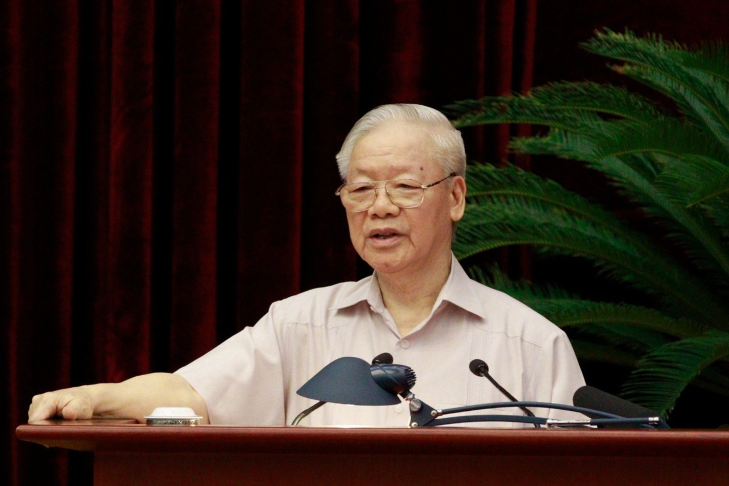 Tong bi thu: Khong de nhan su tham nhung, tieu cuc lot vao cap uy hinh anh