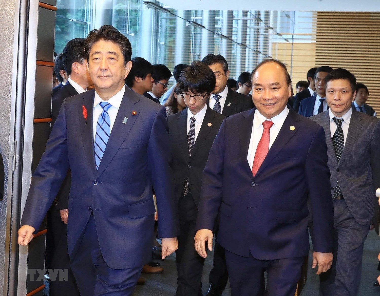 Bao chi Nhat dua tin dam ve chuyen tham cua Thu tuong Nguyen Xuan Phuc hinh anh