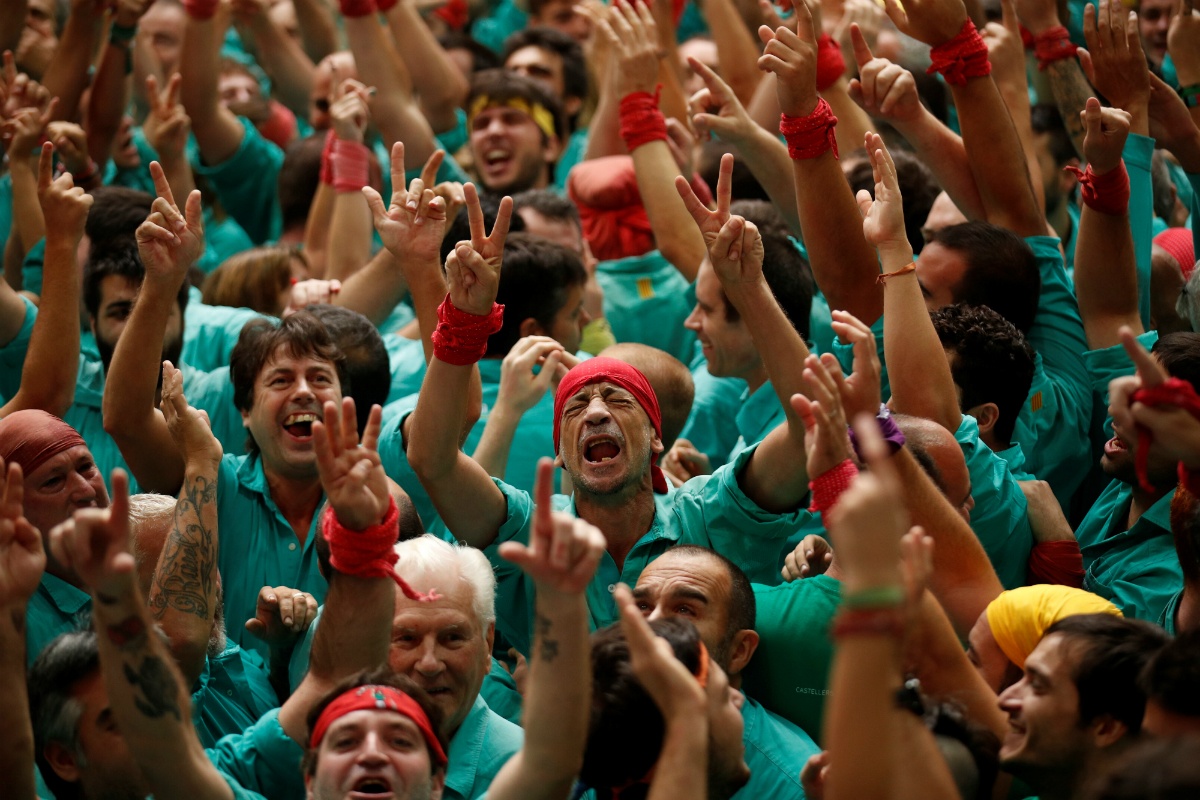 cuoc thi xay thap nguoi o Catalonia anh 10