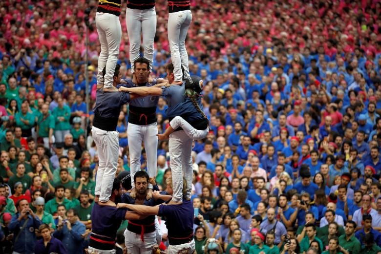 cuoc thi xay thap nguoi o Catalonia anh 5