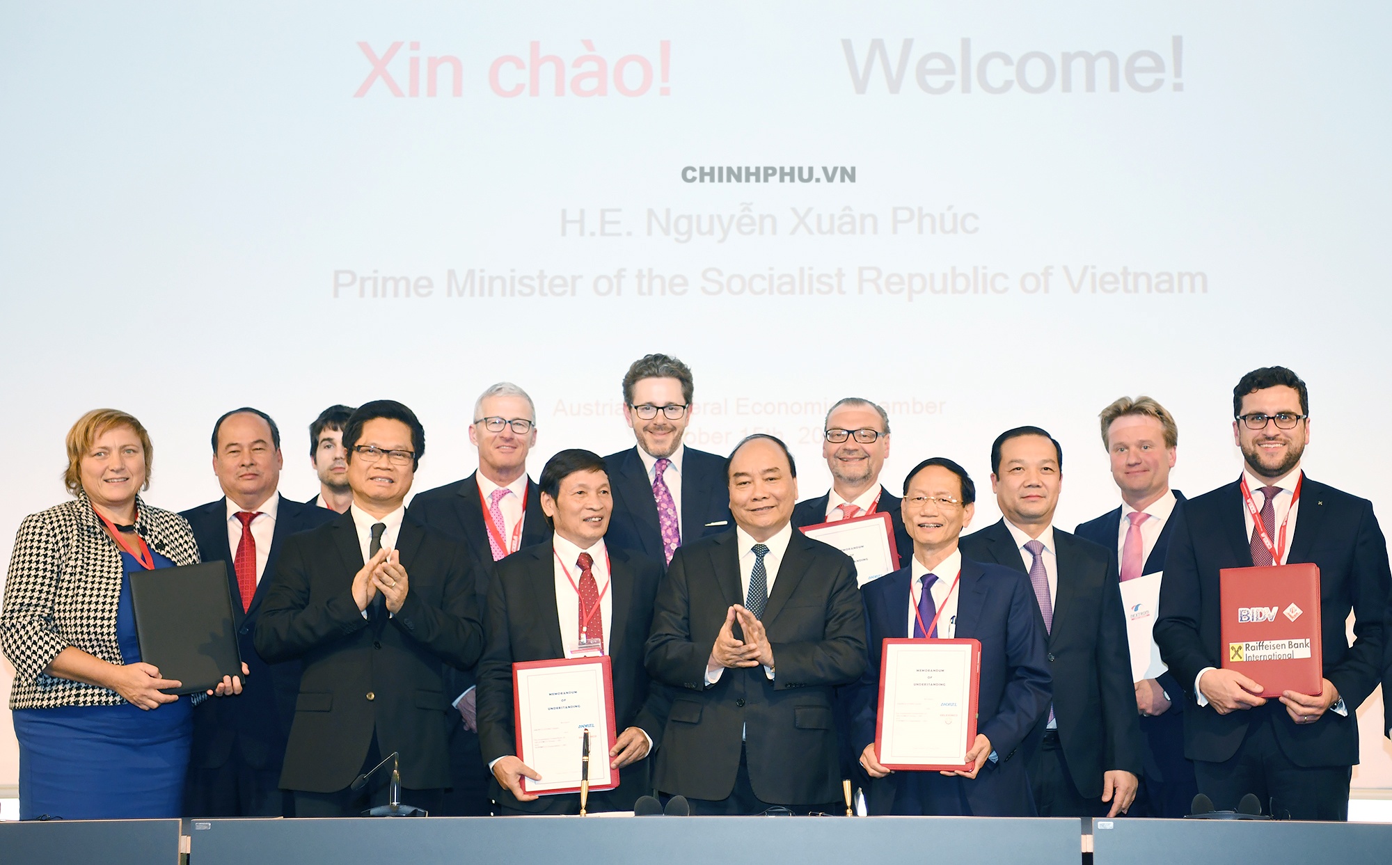 Thủ tướng thăm Cộng hòa Áo ảnh 2 Thu tuong tham Cong hoa Ao anh 2