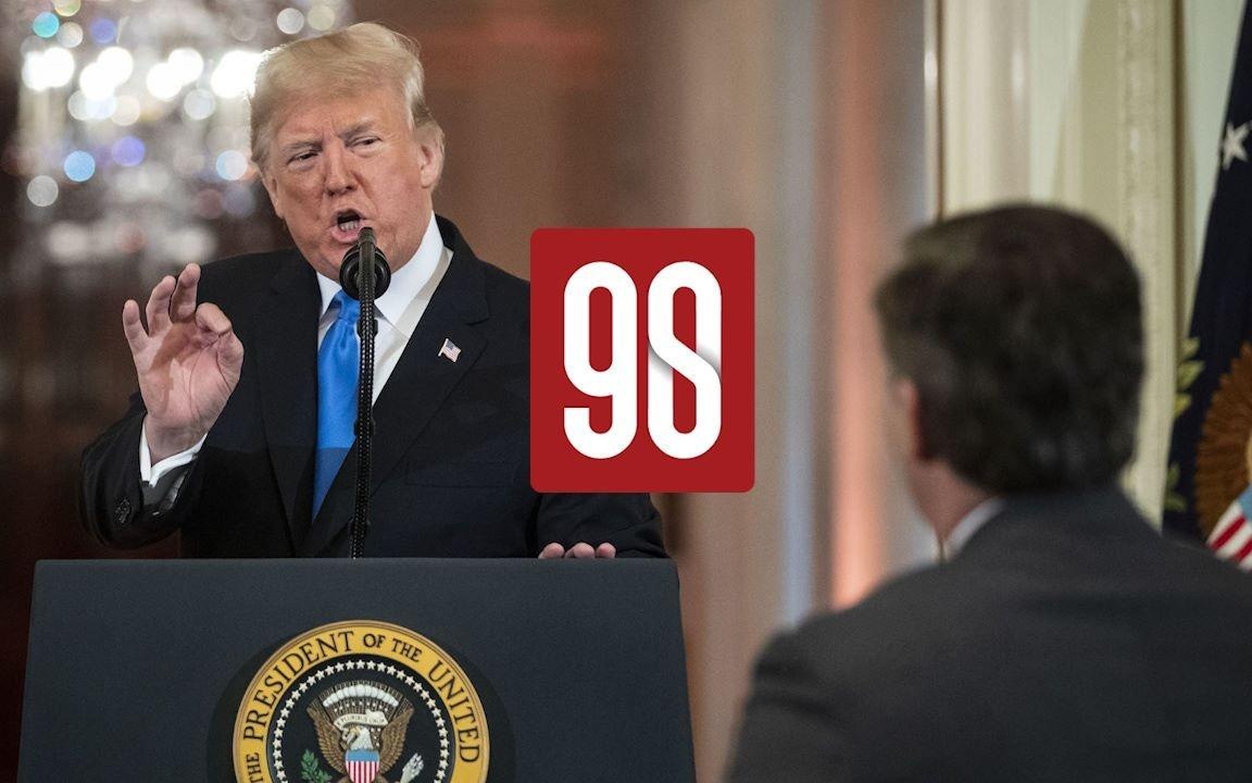 90s: 'Con thinh no' cua Tong thong Trump sau bau cu giua ky hinh anh