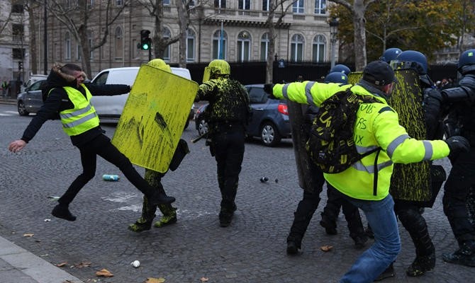 Phap lo so 'bao luc lon' se dien ra vao cuoi tuan nay hinh anh