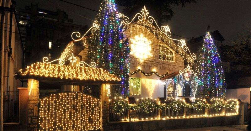 trang tri Giang sinh o Serbia anh 1