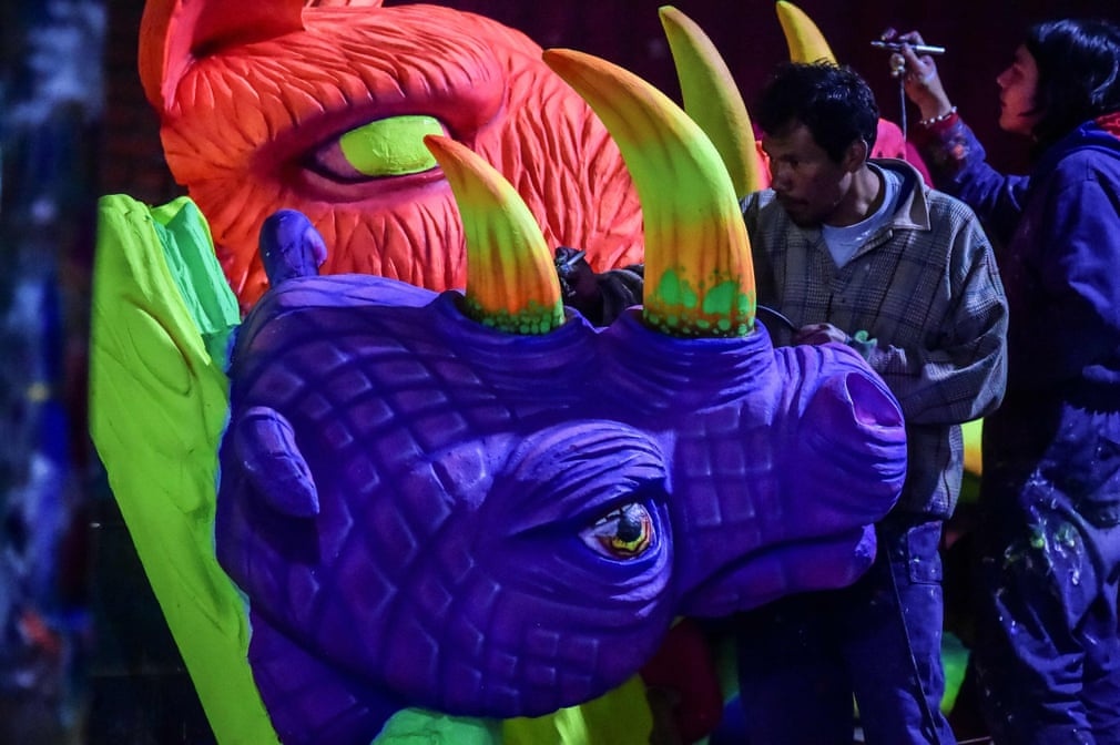 le hoi trang va den o Colombia anh 8