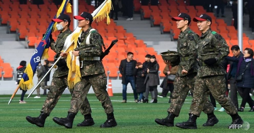 người trẻ Hàn Quốc nghĩa vụ quân sự ảnh 1 nguoi tre Han Quoc nghia vu quan su anh 1