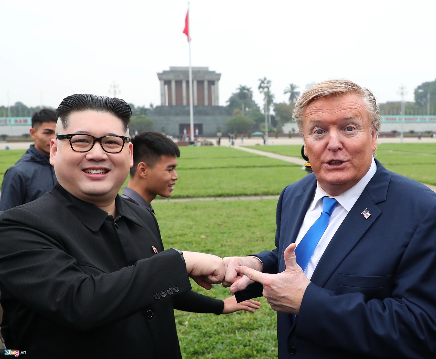 chân dung người đóng giả ông Kim Jong Un ảnh 3 chan dung nguoi dong gia ong Kim Jong Un anh 3