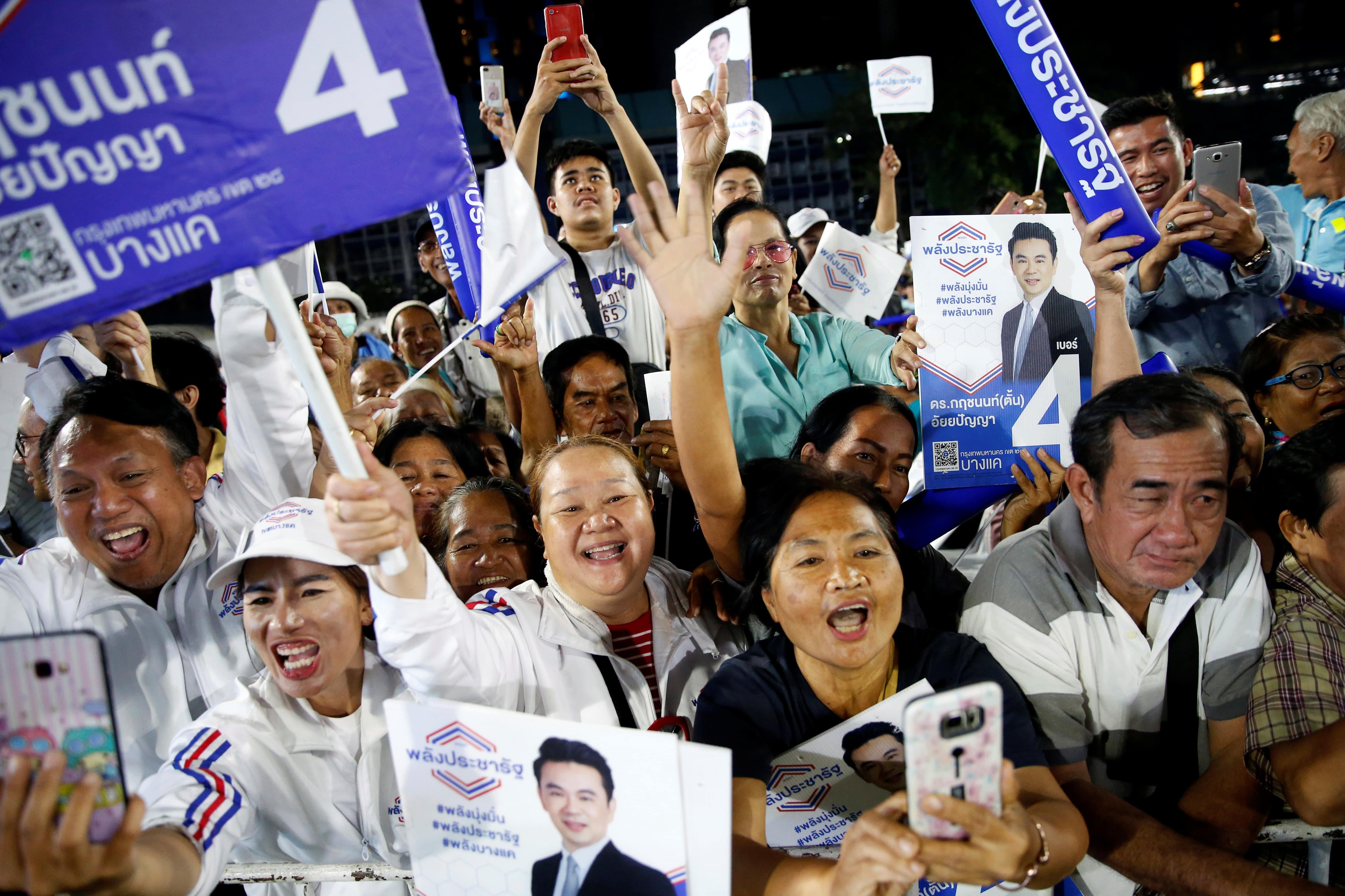 nhung la phieu quyet dinh bau cu Thai Lan anh 6