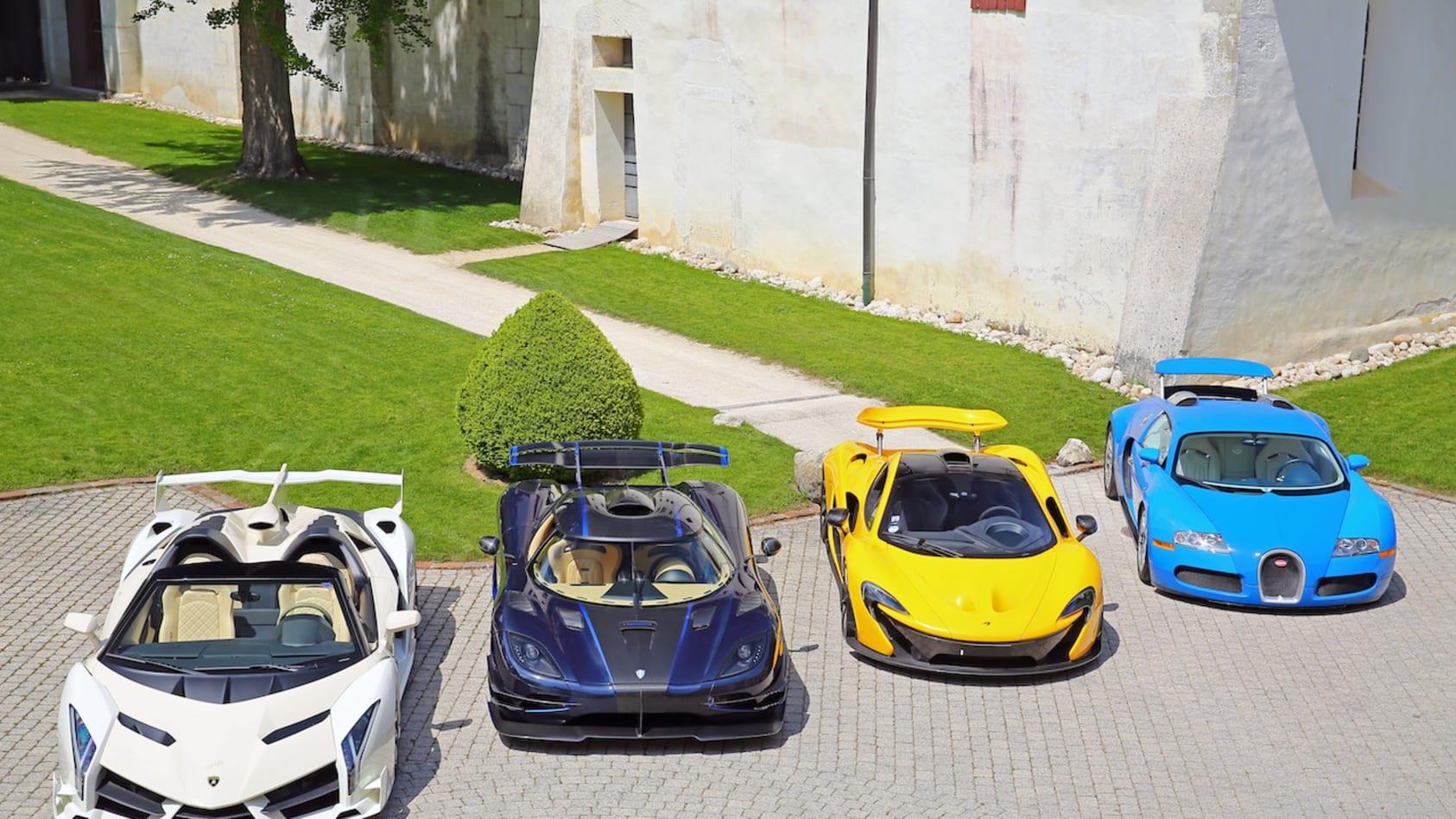 Bo suu tap sieu xe 'tham nhung' 13 trieu USD duoc ban dau gia hinh anh