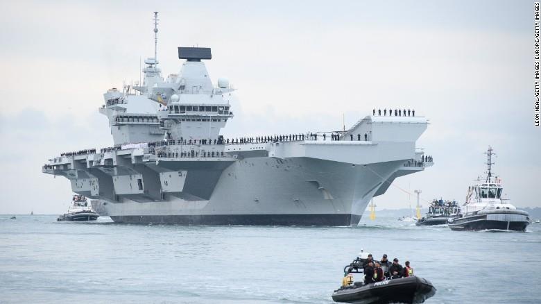 Tau san bay 3,8 ty USD cua Anh bi ro ri hinh anh