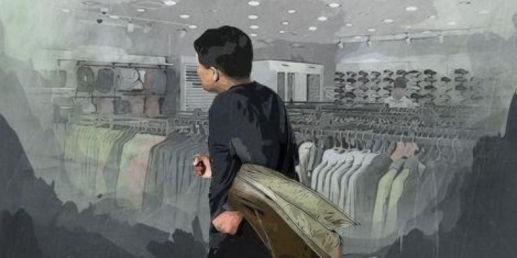 Nguoi dan ong Viet bi bat vi an cap hon 900 mon quan ao tai Han Quoc hinh anh