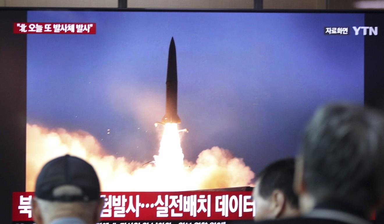 Trieu Tien tiep tuc ban thu ten lua, canh bao My - Han hinh anh