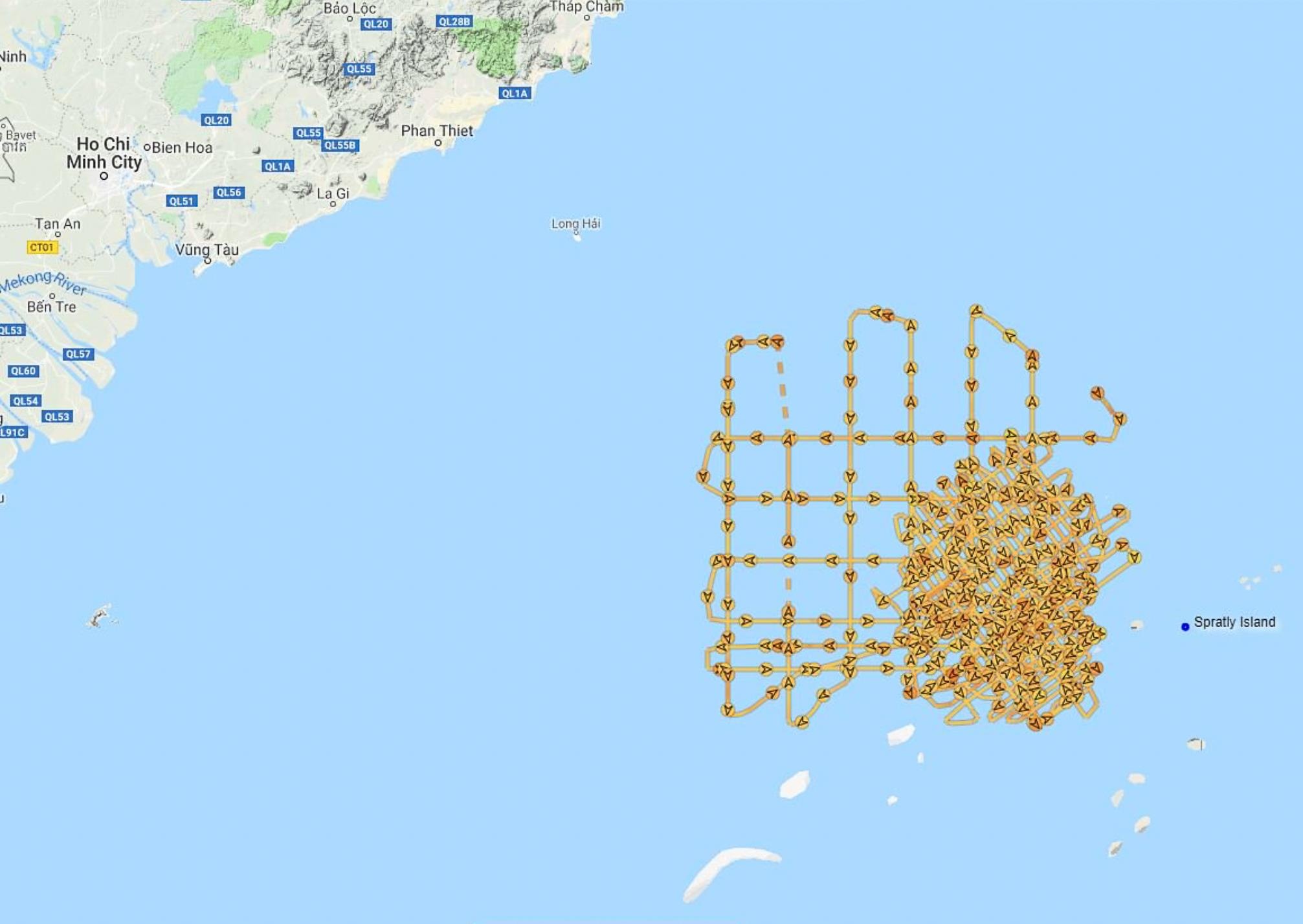 tàu trung quốc quay lại bãi tư chính ảnh 2 tau trung quoc quay lai bai tu chinh anh 2