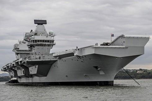 VN len tieng ve ke hoach dieu sieu tau san bay cua Anh toi chau A hinh anh