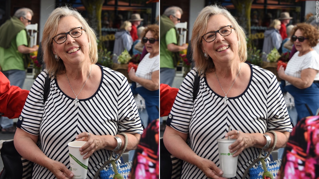 Lanh dao dang Xanh Canada dung ly giay, nhan vien dung photoshop bo di hinh anh