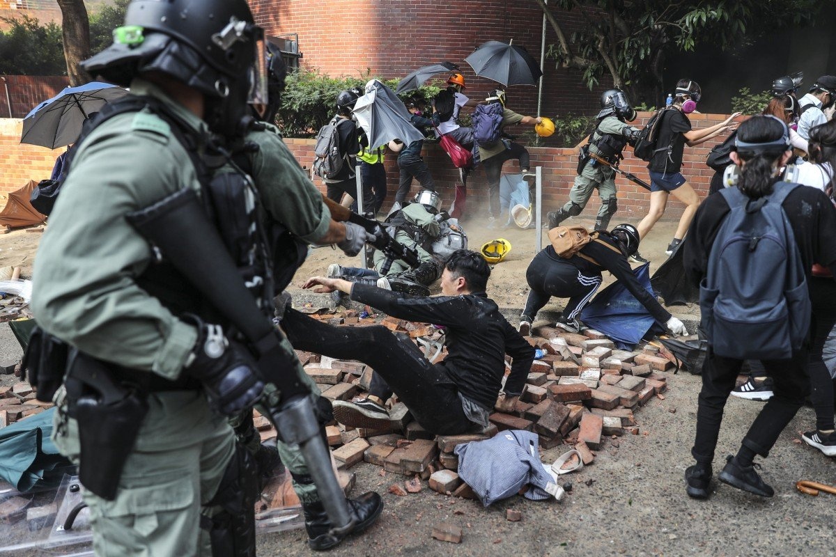 bieu tinh Hong Kong anh 1