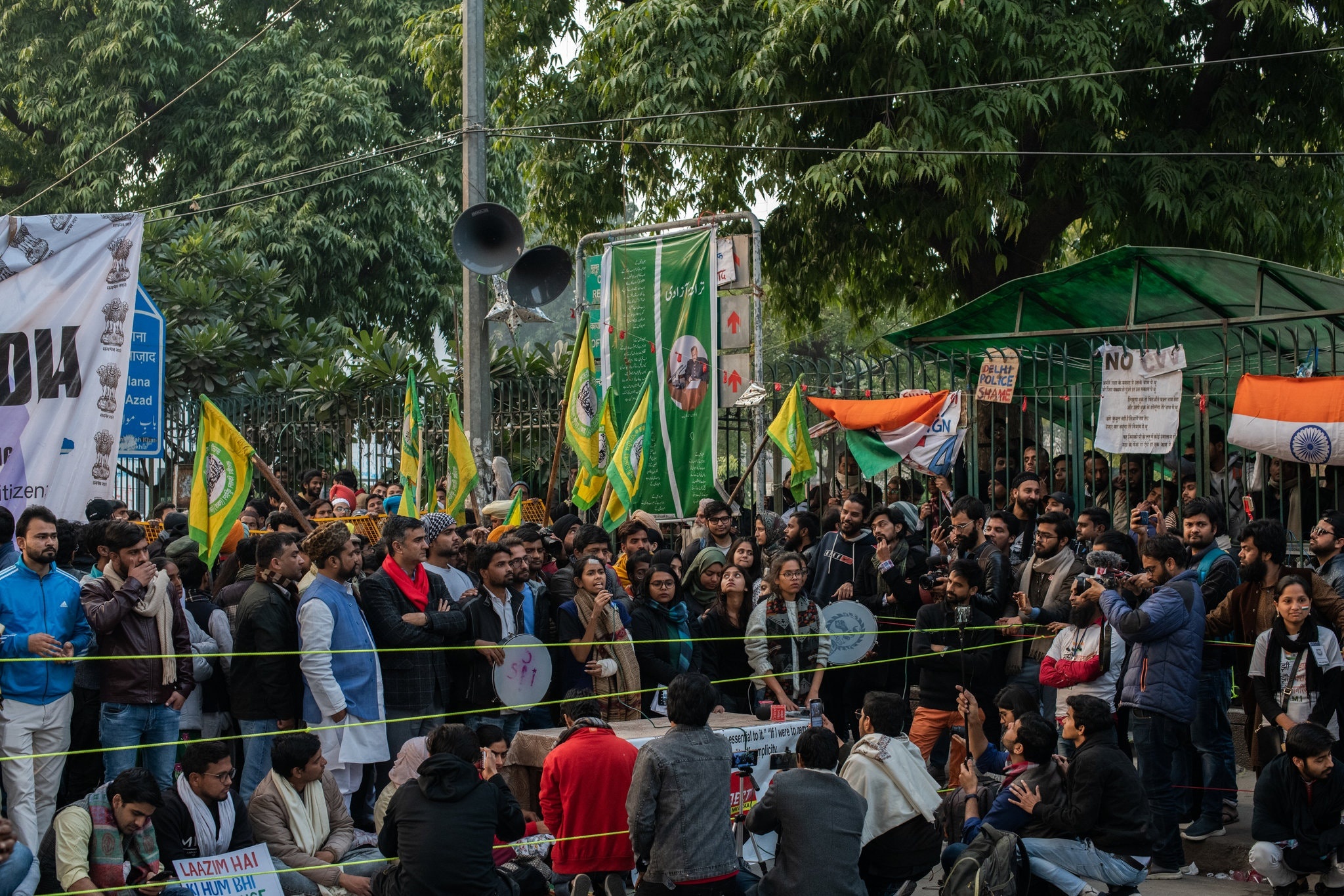 bieu tinh An Do anh 1