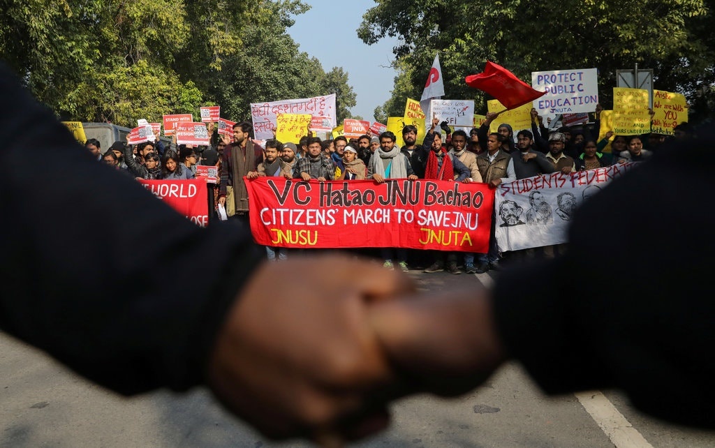 bieu tinh An Do anh 4