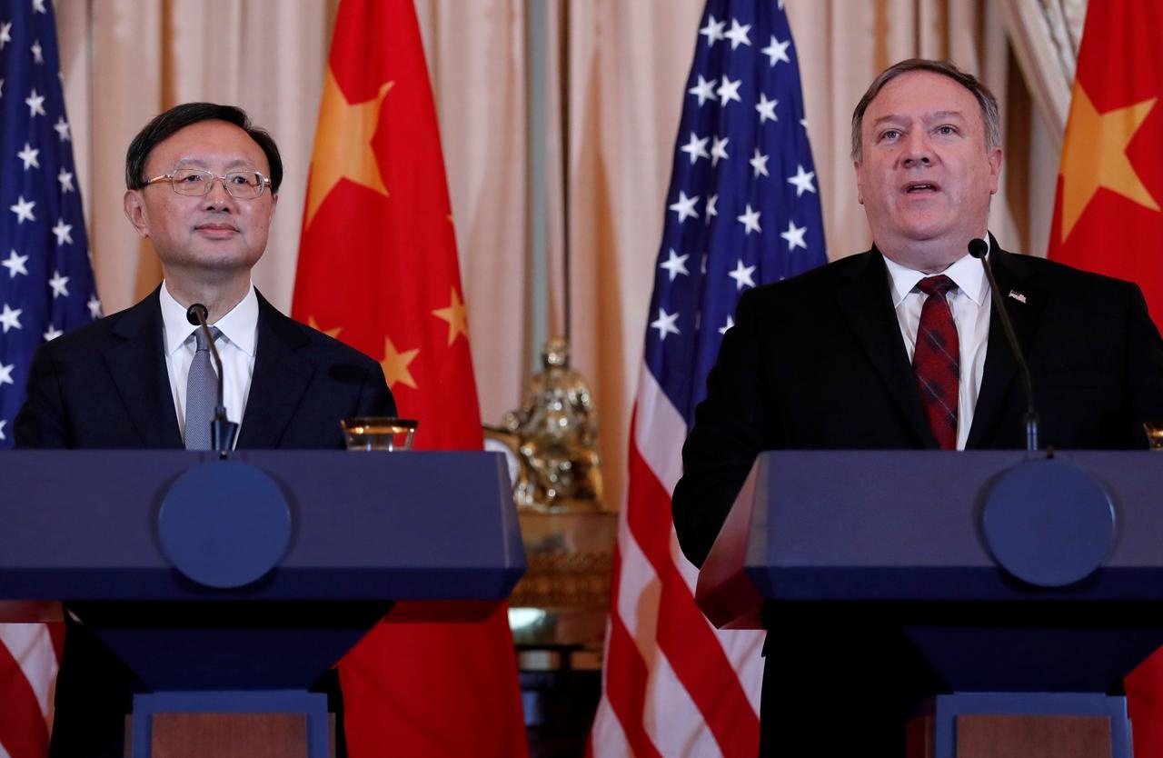 Ngoai truong Pompeo gap ong Duong Khiet Tri tai Hawaii hinh anh