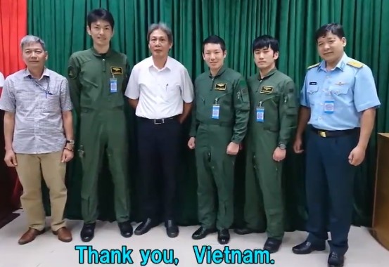 Nhat cam on Viet Nam vi tro giup may bay P-3C gap su co hinh anh