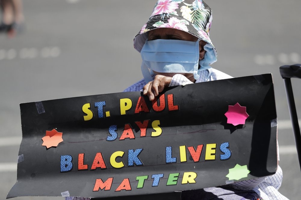 Hang chuc nghin nguoi My se dinh cong de phan doi phan biet chung toc hinh anh