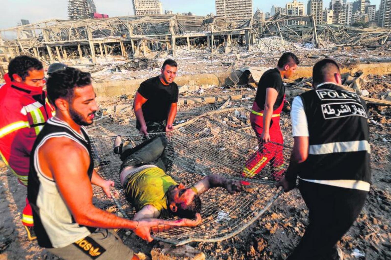 Nha ngoai giao Duc tu nan trong vu no o Beirut hinh anh