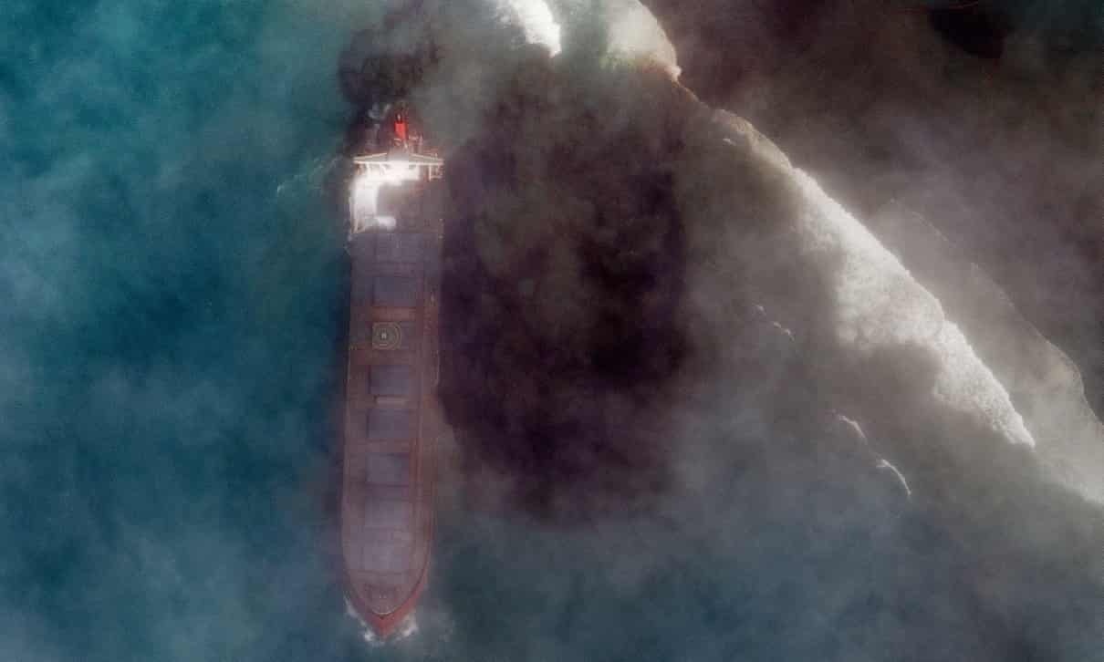 Anh ve tinh cho thay vet den o noi nhay cam tren An Do Duong hinh anh