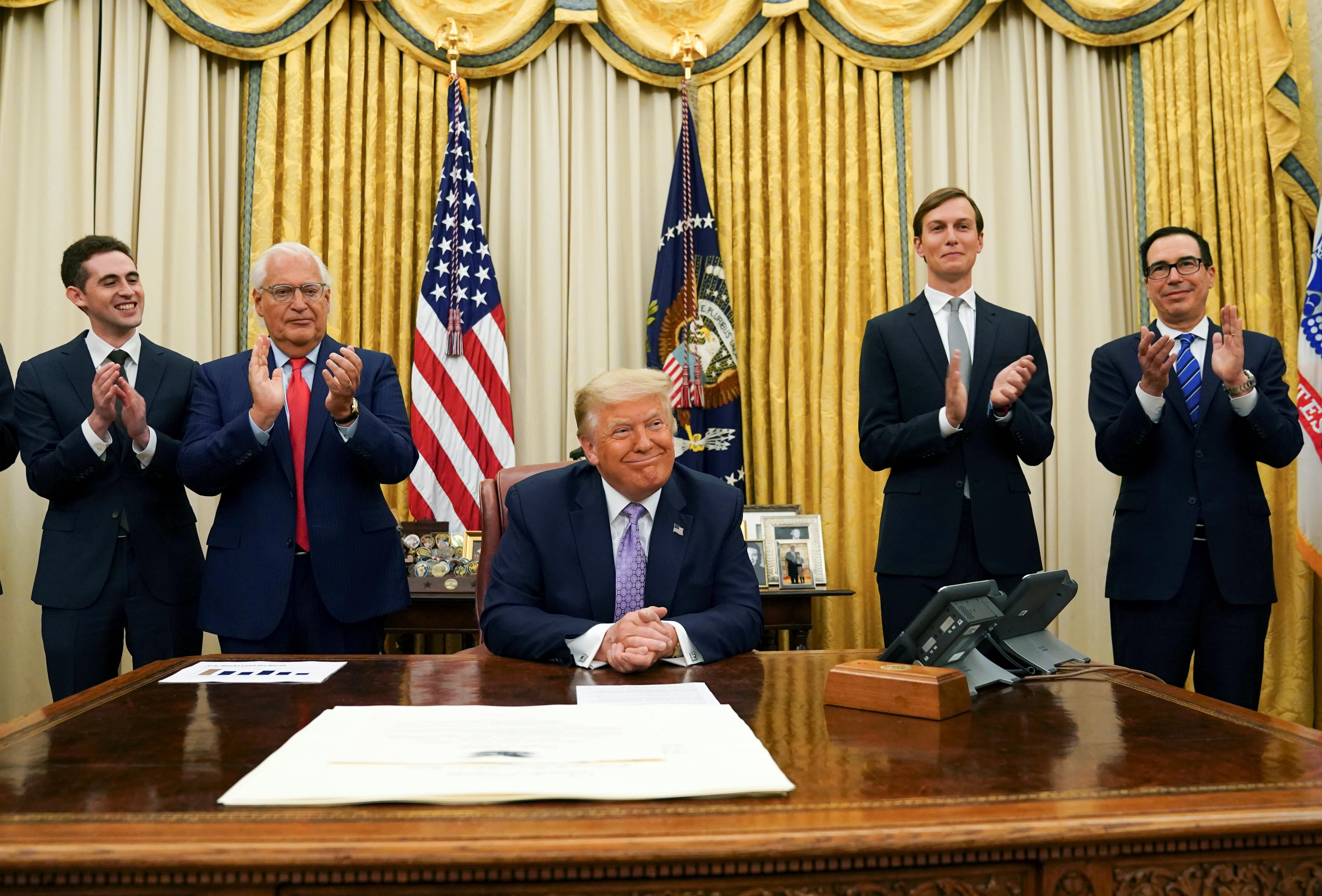 UAE va Israel ky hiep dinh hoa binh lich su voi My lam trung gian hinh anh