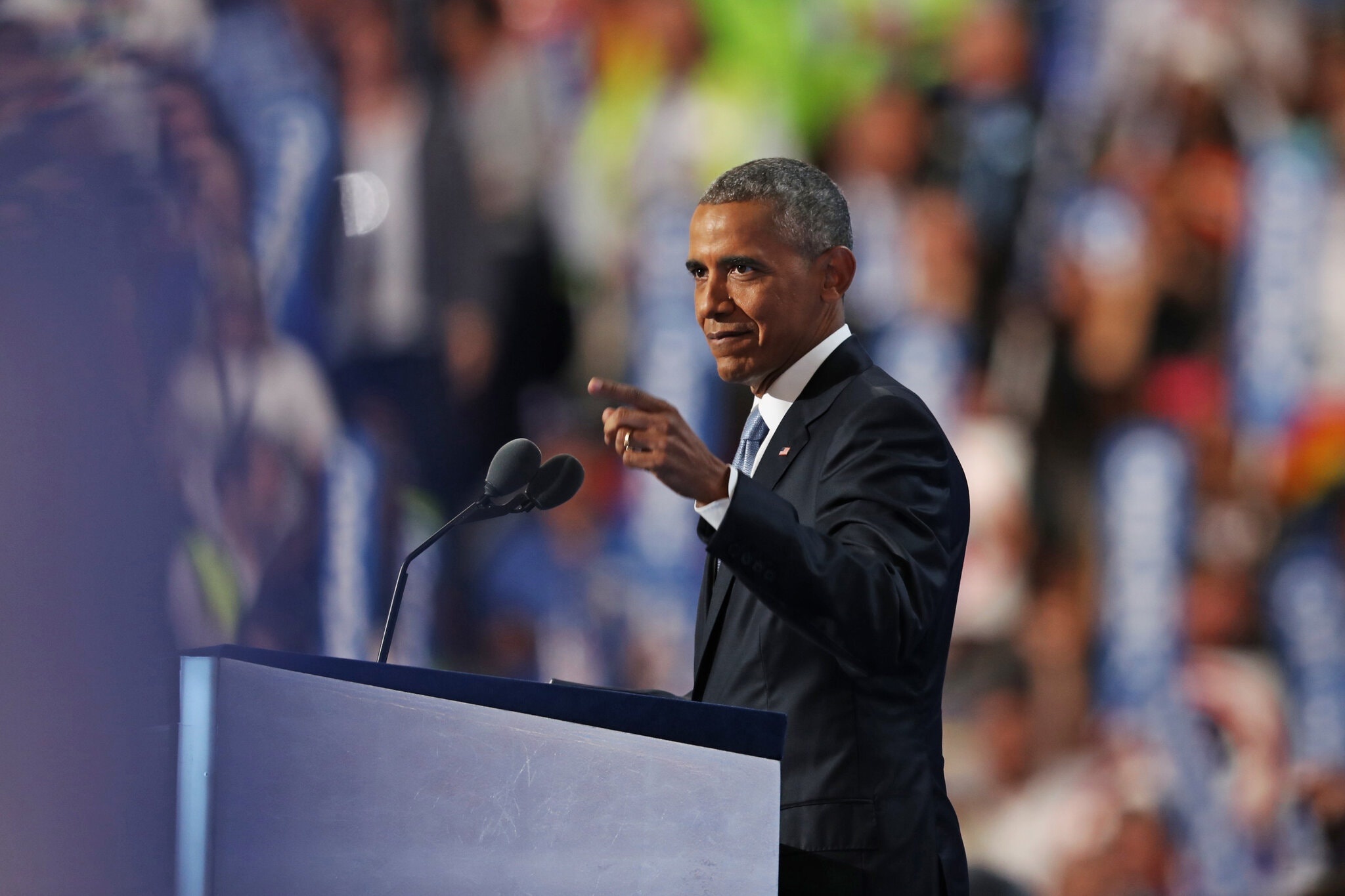 Ong Obama 'xung tran' ngoan muc hinh anh