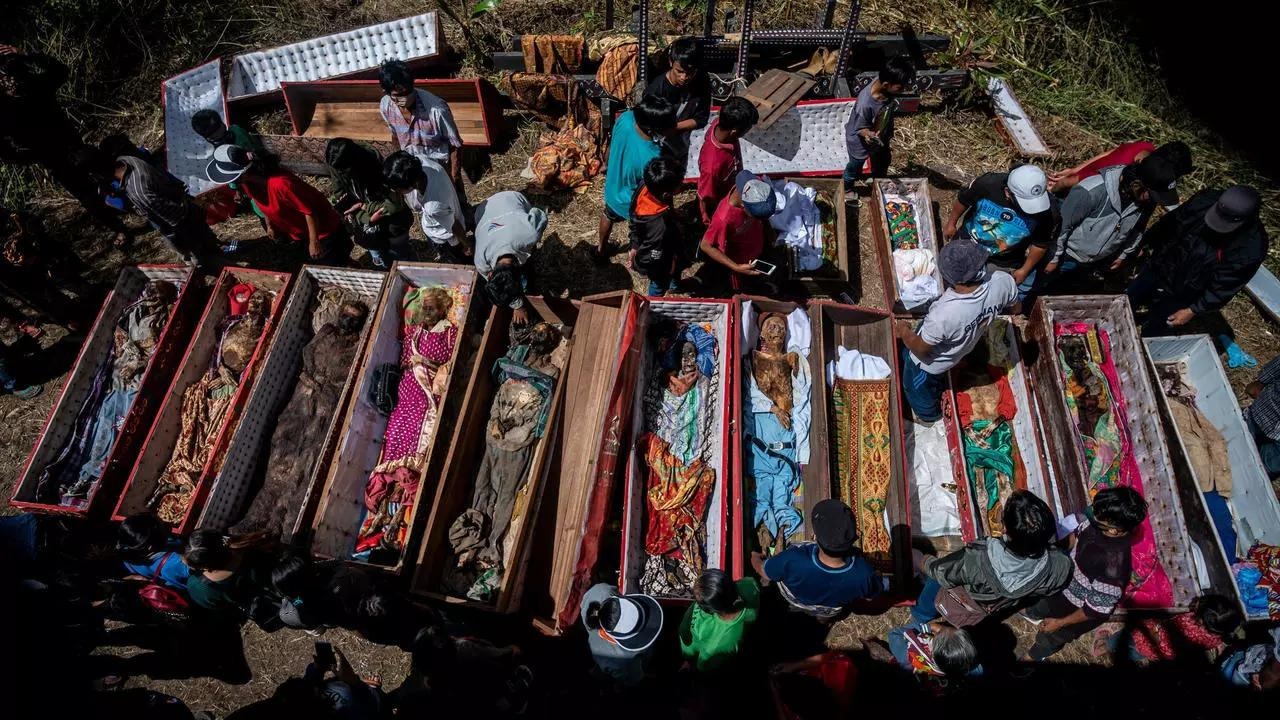 Bo lac dao xac uop nguoi than, thay quan ao de tuong nho hinh anh