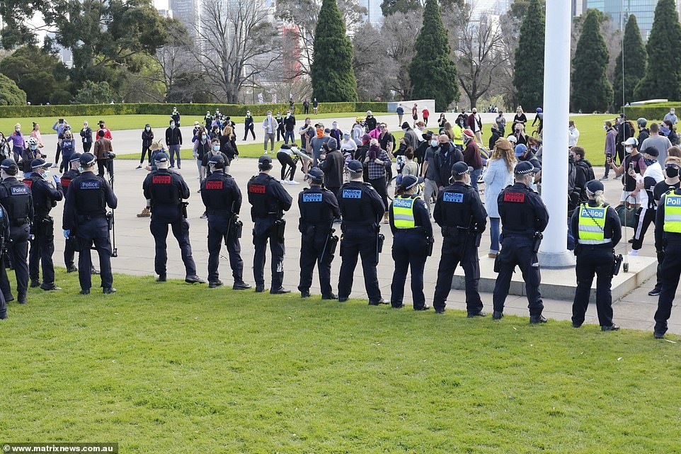 nguoi bieu tinh anh 1