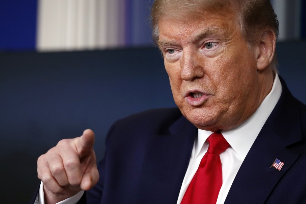 Tong thong Trump anh 1