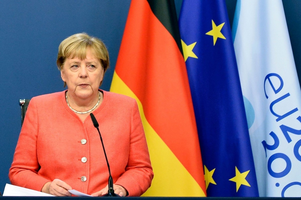 Thu tuong Merkel canh bao Trung Quoc hinh anh