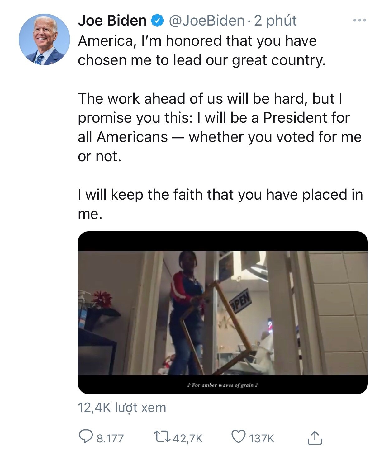 biden tong thong My anh 1