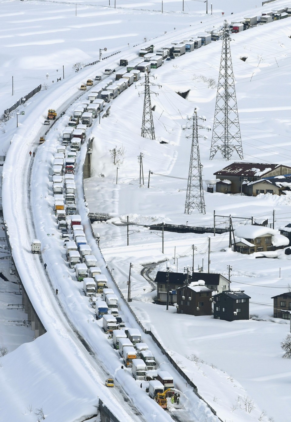 bão tuyết Nhật Bản ảnh 3 bao tuyet Nhat Ban anh 3