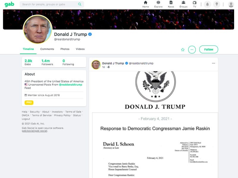 cuu Tong thong Trump anh 1