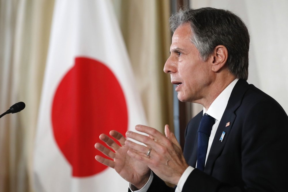 Hai bo truong My den Nhat Ban ban ve van de Trung Quoc hinh anh