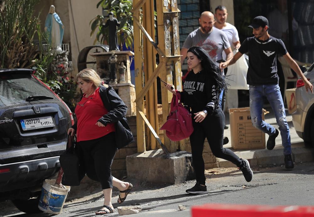 bieu tinh Beirut anh 6