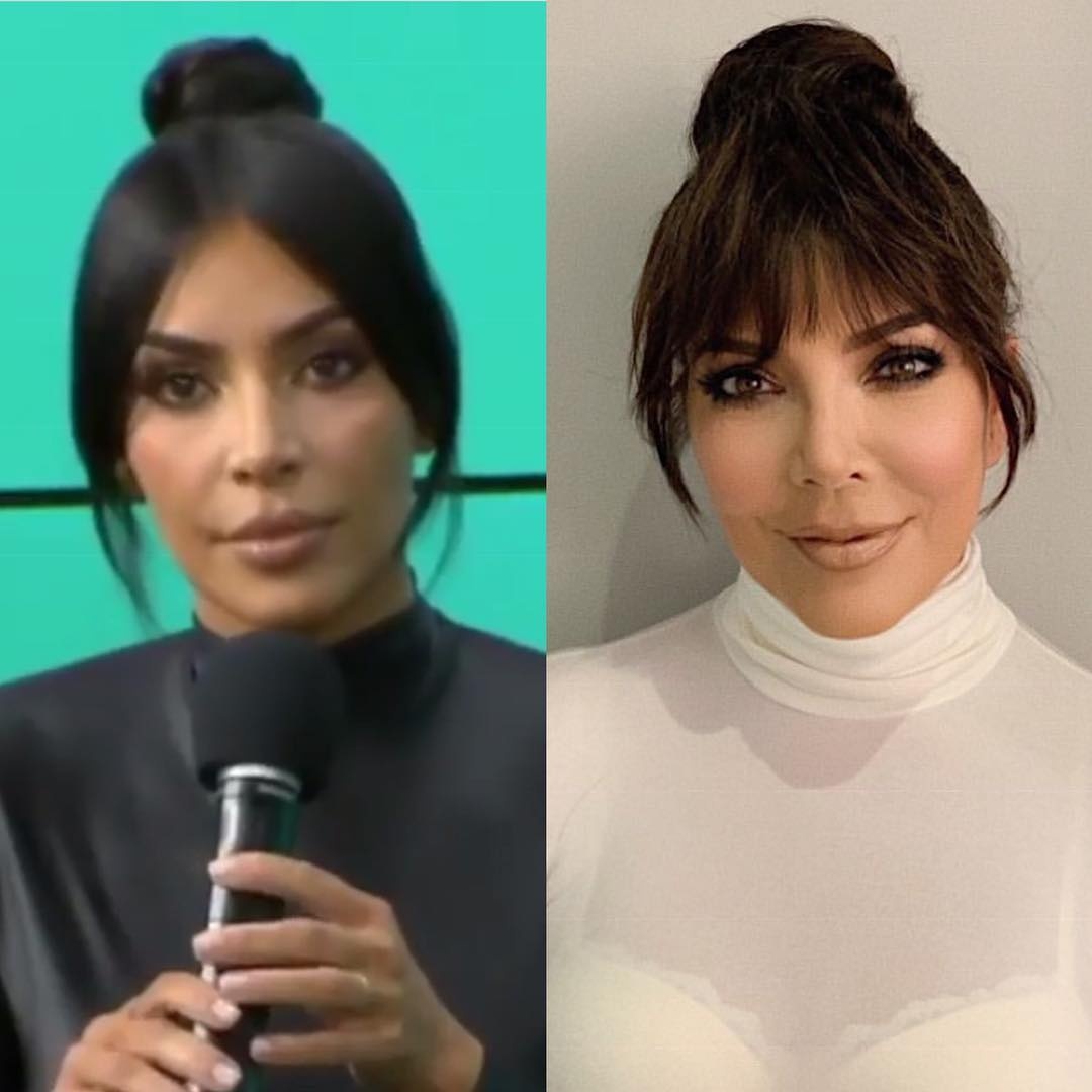 me cua Kim Kardashian anh 2